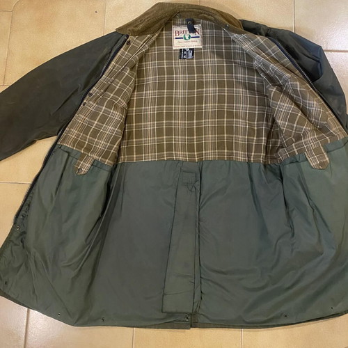 Britton by Belstaff long jacket like new, green, size M