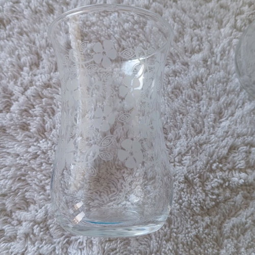 Handmade glasses new, pack of 24, thin glass