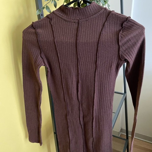 Mini brown dress Pull & Bear, worn once