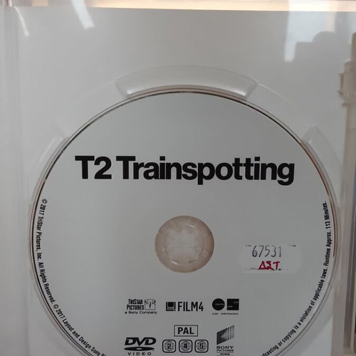 T2 Trainspotting DVD like new with subtitles
