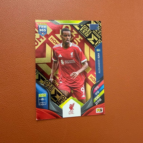 FIFA 365 Adrenalyn 2026 Momentum Alexander Isak card new