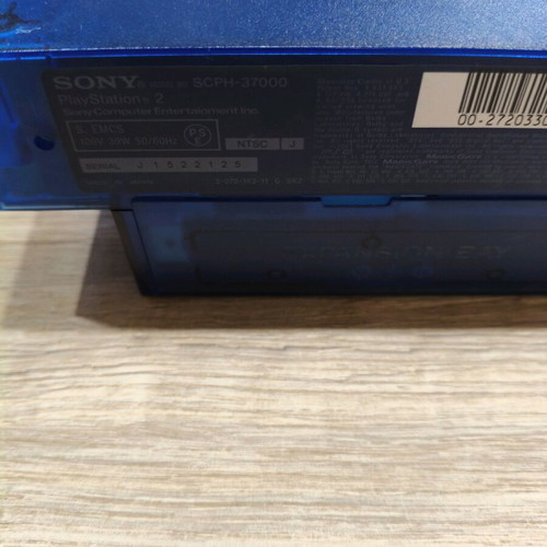 PlayStation 2 Ocean Blue Limited Edition Japan Region like new