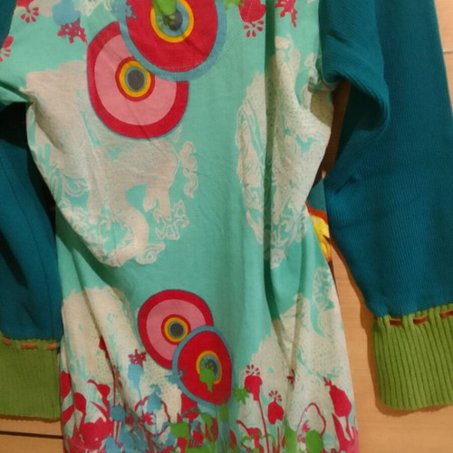 Desigual women's blouse used, colorful, size L