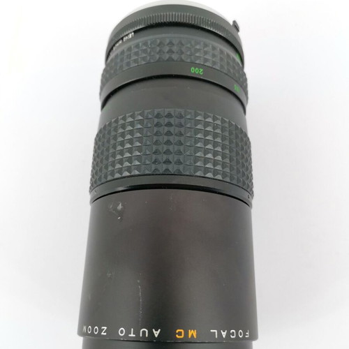 Focal MC 80/200 camera lens used