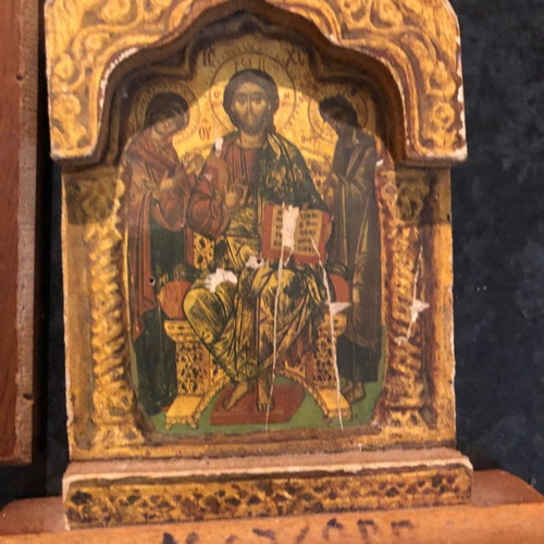 Christian Orthodox icons used, pack of 5 pieces