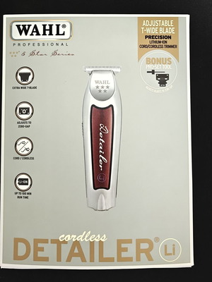 Wahl Cordless Detailer Li σαν καινούργιο, πλήρης συσκευασία