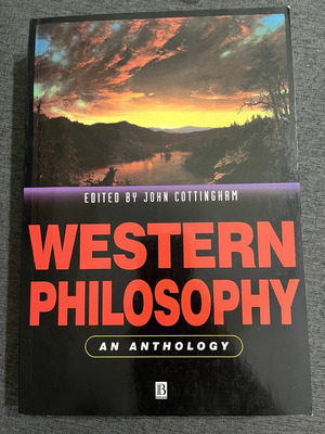 Western Philosophy: An Anthology like new, English