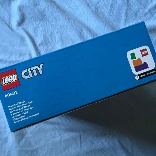 Lego City Blue Monster Truck 60402 new