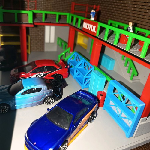 Diorama Han Garage Tokyo Drift like new