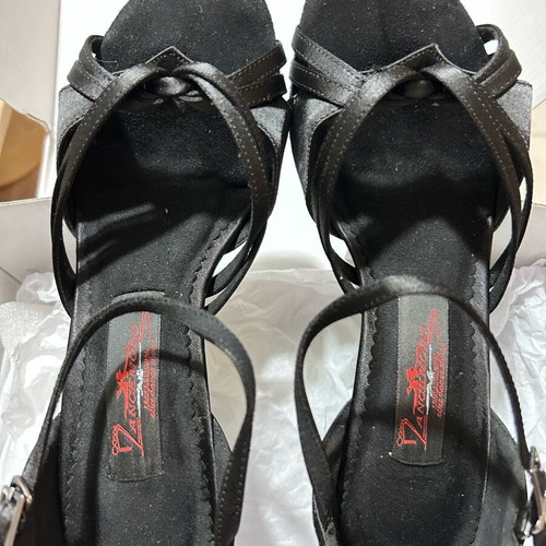 Elite Latin shoes black size 40 like new