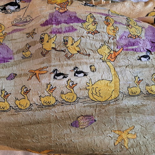 Children's curtains new, two pieces, size 2.35x4.00