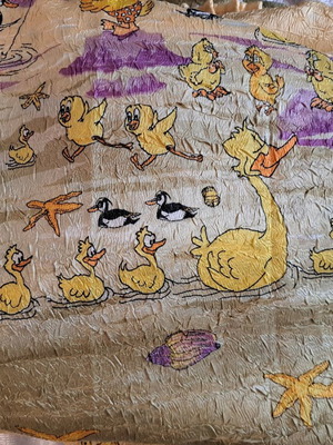 Children's curtains new, two pieces, size 2.35x4.00