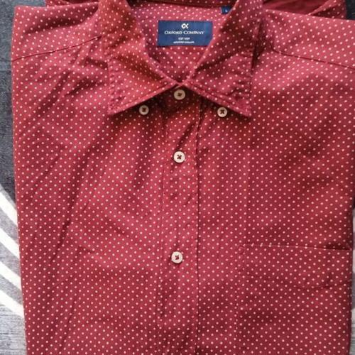 Oxford Company red shirt like new, size L