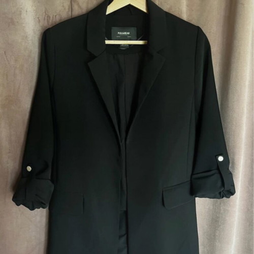 Woman black blazer XS/34/6 Pull & Bear new