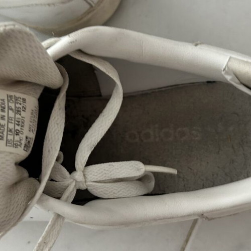 Adidas Stan Smith Triple White sneakers used, size 44.5