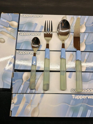 Tupperware 28-piece cutlery set new stainless steel