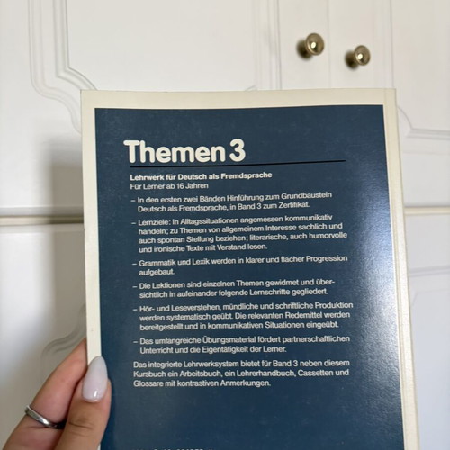 Themen 3 Lehrwerk für Deutsch als Fremdsprache coursebook like new