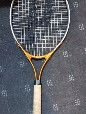 Prince Advantage 25 tennis racket used, orange