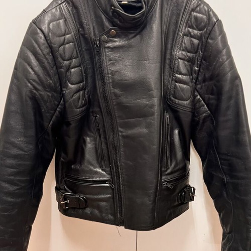 Leather motorcycle jacket vintage, like new