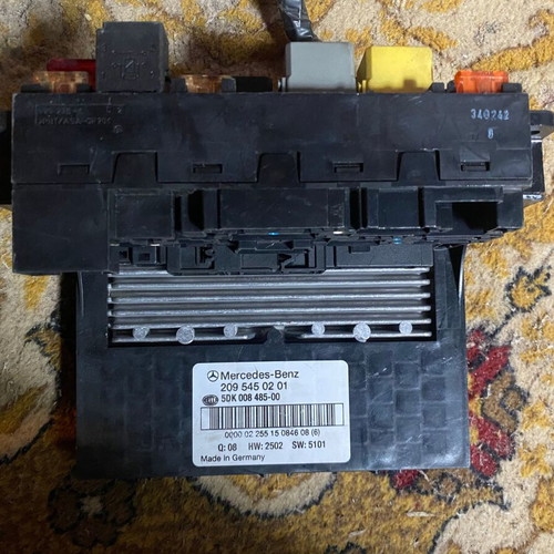 SAM module for Mercedes-Benz CLK-Class Coupe (C209) used, 209 545 02 01