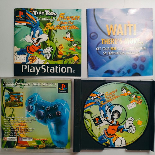 Tiny Toons PS1 game used, fully functional