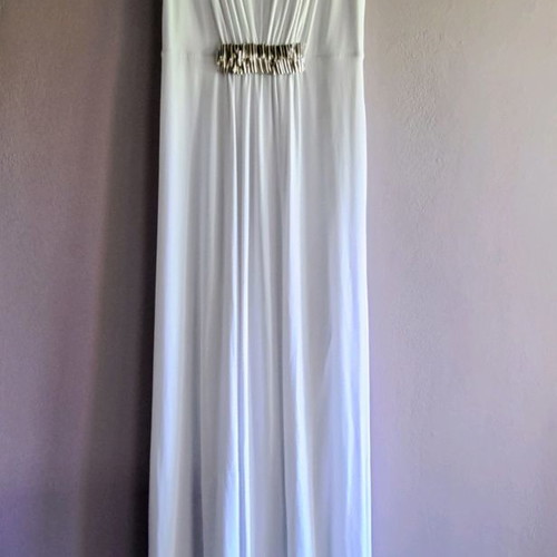 Calvin Klein white maxi dress used, -  97,00 - Vendora.cy