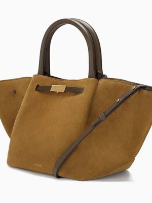 Demellier crossbody bag new brown