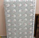 Cot with mattress like new, removable side rails