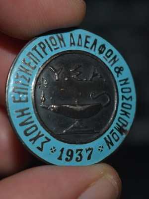 Pin of Nurses School 1937 used