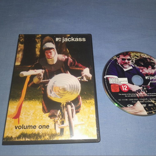 Jackass Volume 1 DVD used, comedy with subtitles