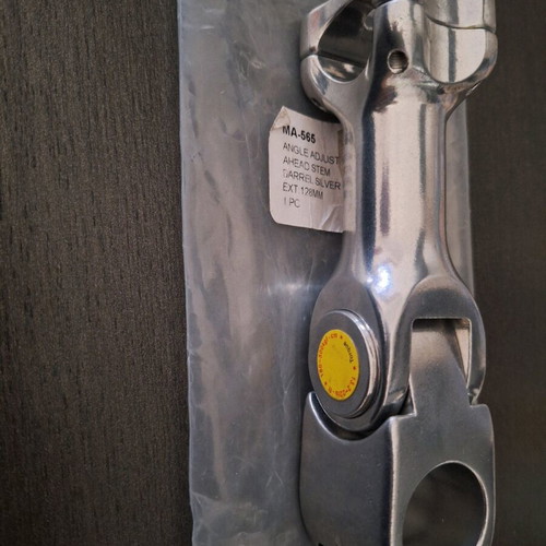 Adjustable chrome bicycle stem new