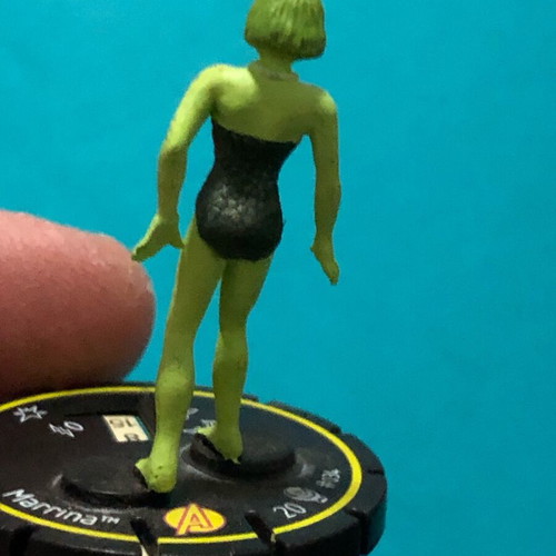 Marrina #034 Rookie HeroClix like new, Marvel Comics Armor Wars Wave