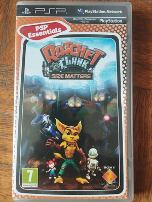 PSP Ratchet and Clank Size Matters used Greek version