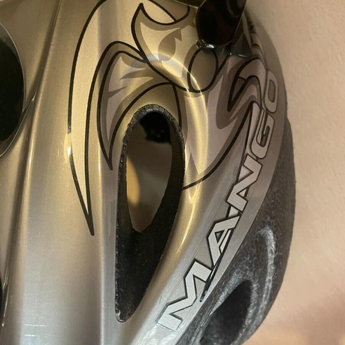 Mango bicycle or scooter helmet used, size S/M