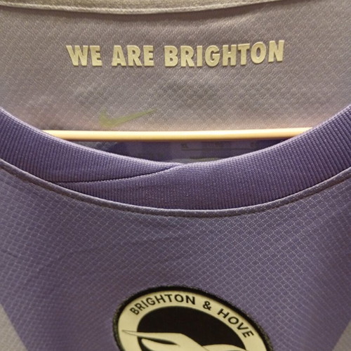 Brighton & Hove Albion 2025/26 away shirt Charalambos Kostoulas XL new