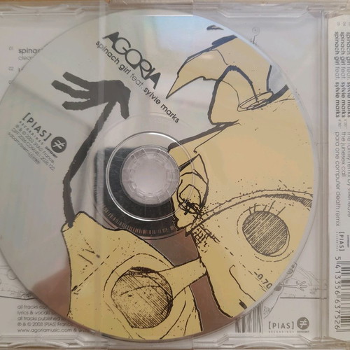 Agoria Spinach Girl CD Single electronic