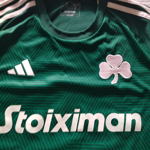Panathinaikos FC 2023-24 Adidas home jersey, number 10, size M