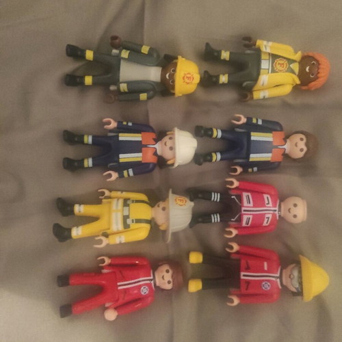 Playmobil firefighters like new