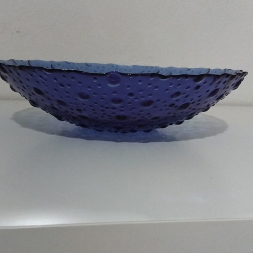 Glass salad bowl like new