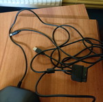 PS2 steering wheel used