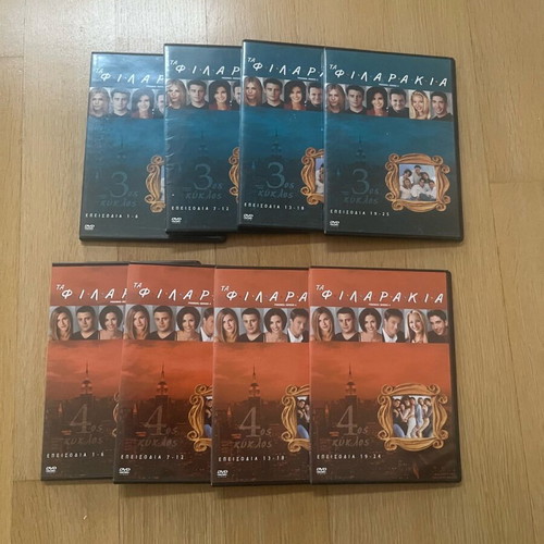 Friends seasons 3 and 4 like new, comedy