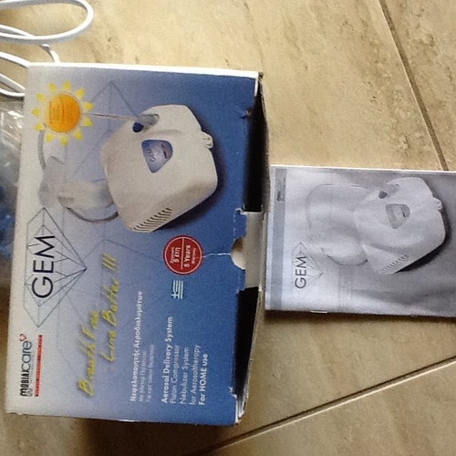 Mobiak Care nebulizer new in packaging