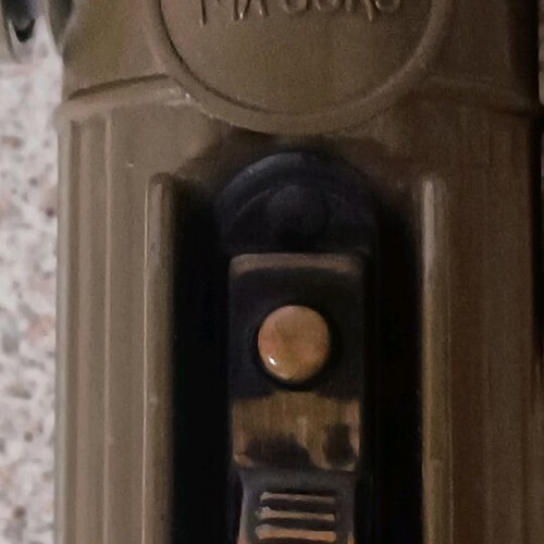 Fulton MX-991/U military angle flashlight used