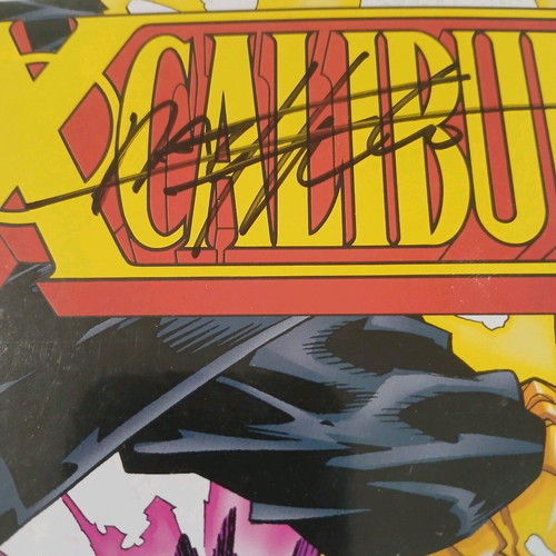 Excalibur #95 used with Carlos Pacheco signature