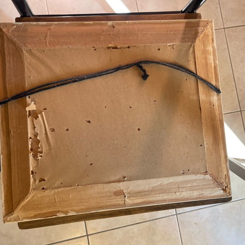 Vintage frame used