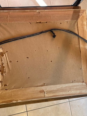 Vintage frame used
