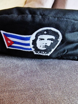 Che Guevara double-sided beret, collectible, authentic from Cuba