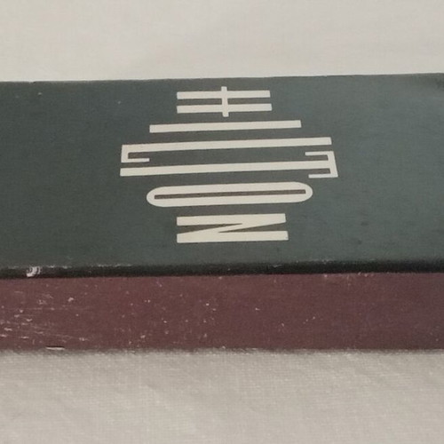 Set of 4 collectible Hilton Sydney Australia matchboxes used, 1970s