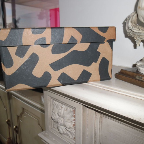 Leopard box like new 31 x 21 x 10cm