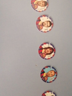 Barca cards used